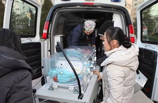 龙口市妇婴监护型护送